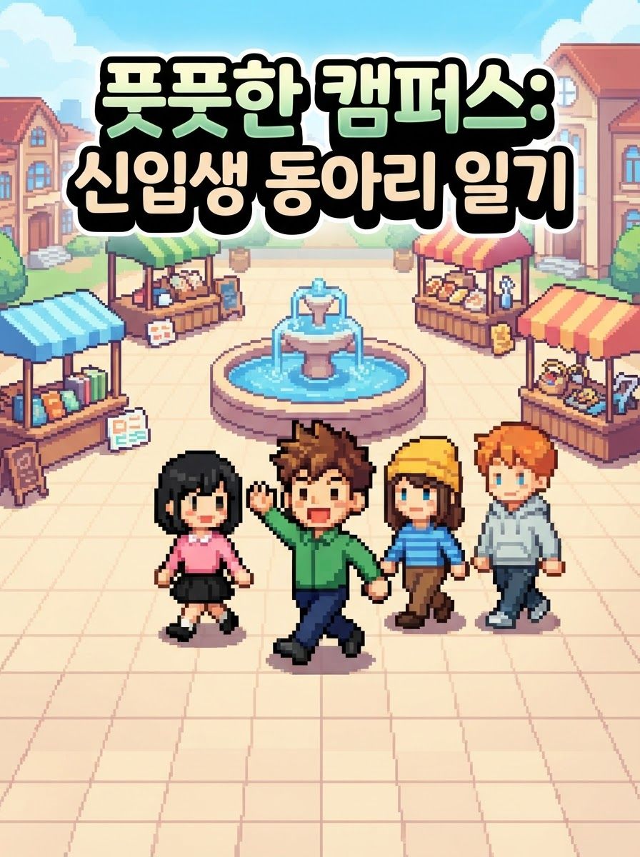 풋풋한 캠퍼스: 신입생 동아리 일기