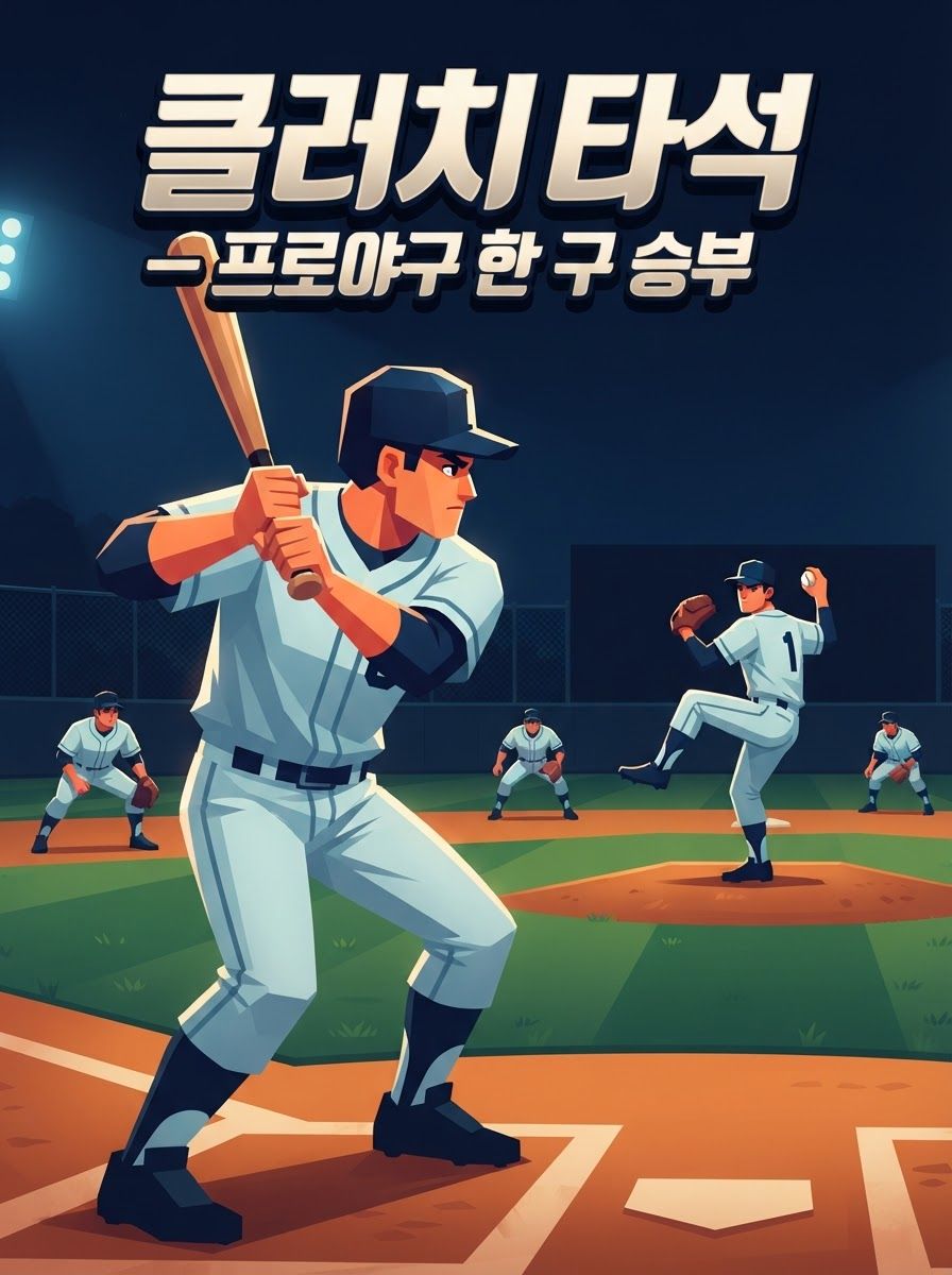 클러치 타석 — 프로야구 한 구 승부