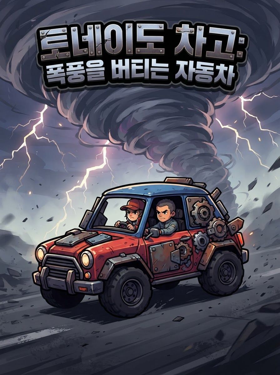 토네이도 차고: 폭풍을 버티는 자동차