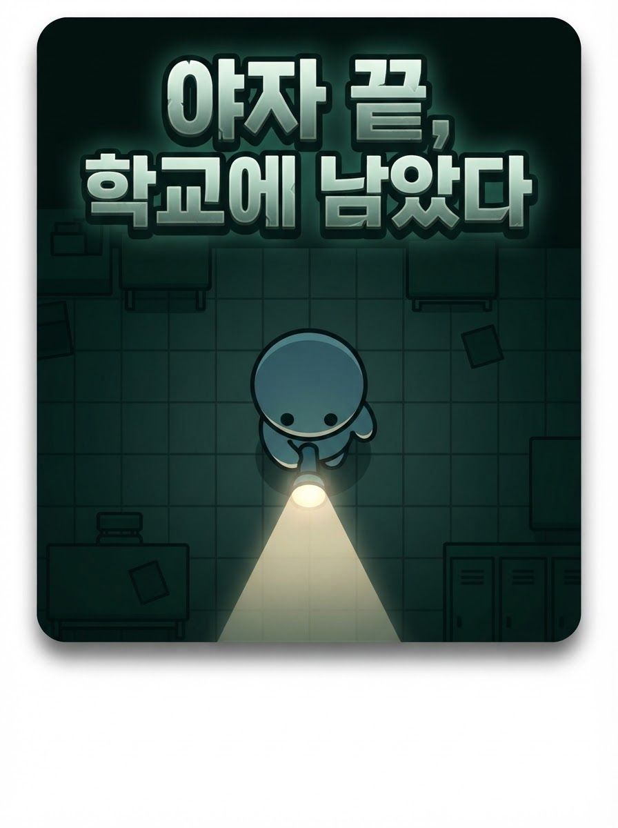 야자 끝, 학교에 남았다