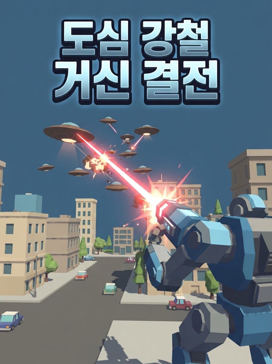 도심 강철 거신 결전