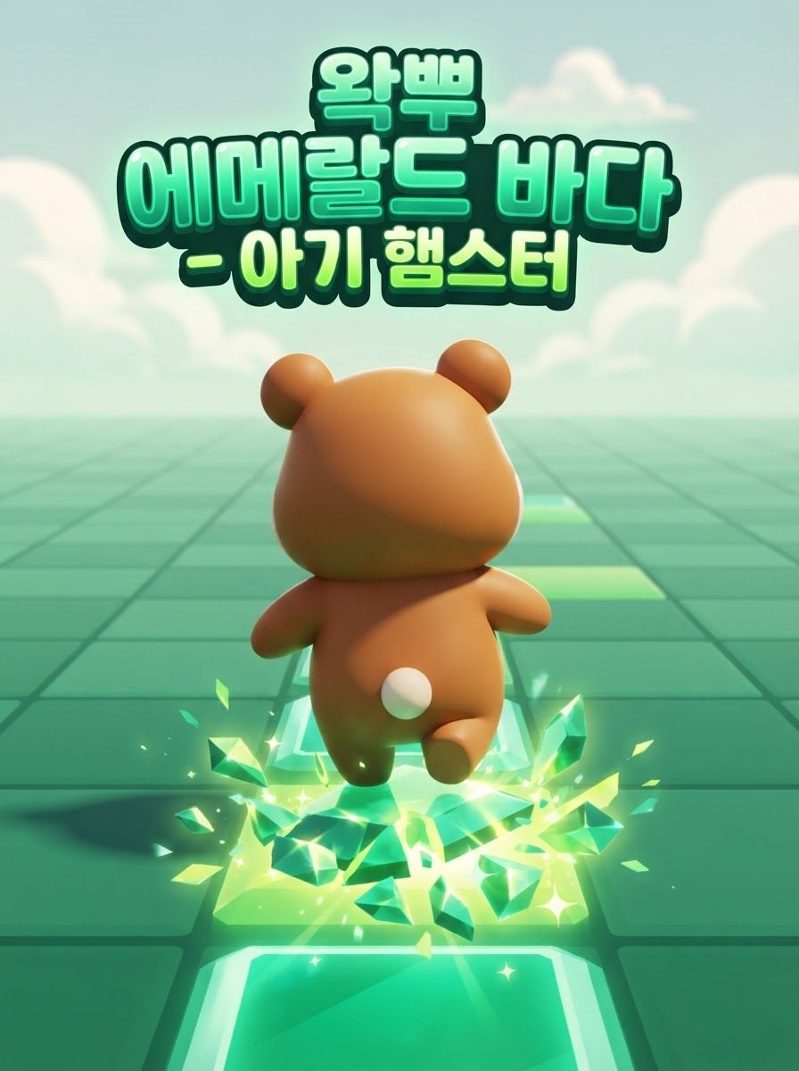왁뿌 에메랄드 바다 – 아기 햄스터