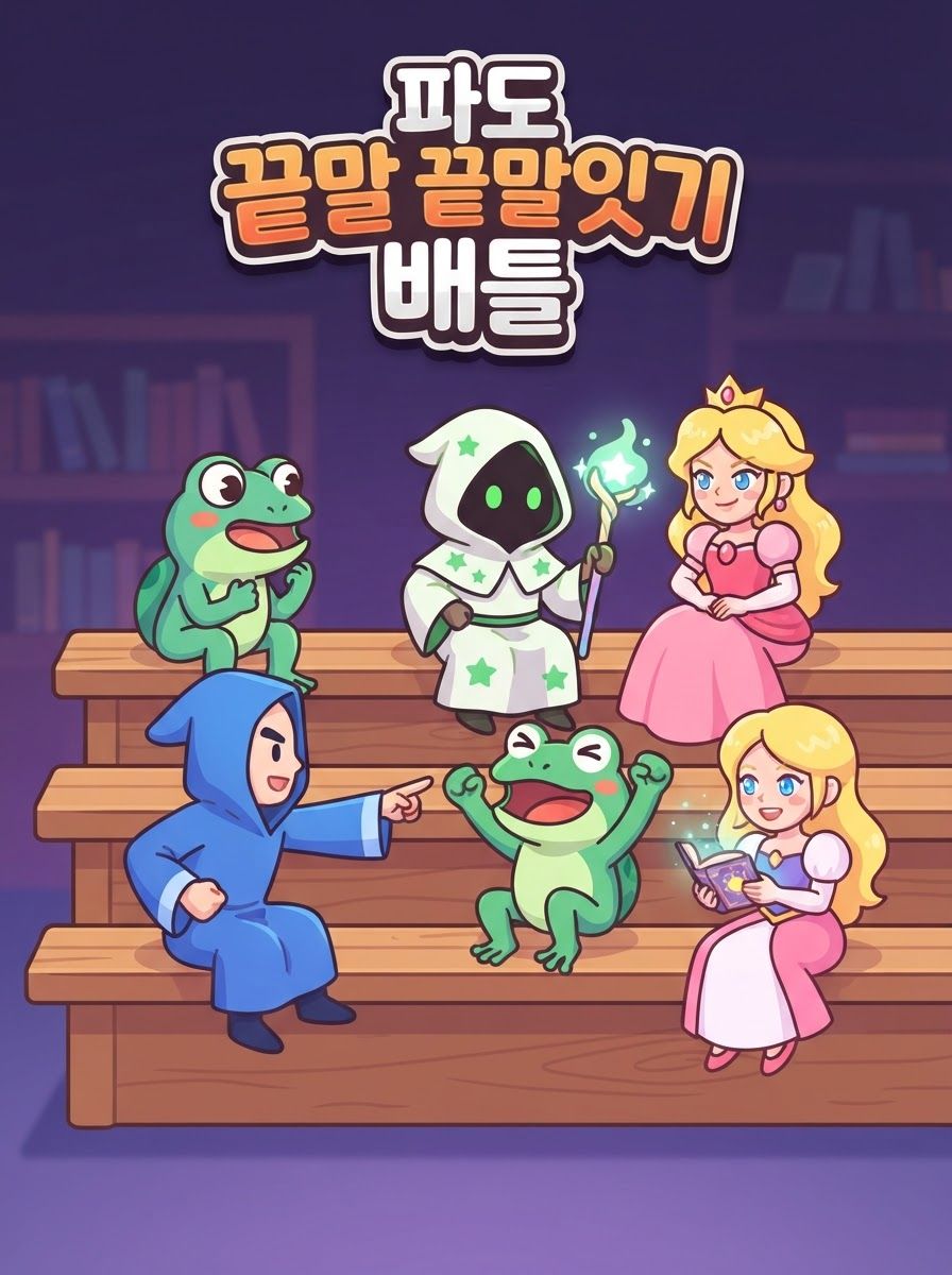 파도 끝말잇기 배틀
