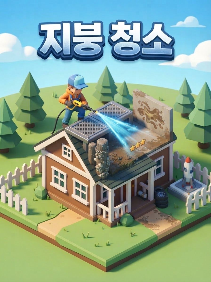 지붕 청소