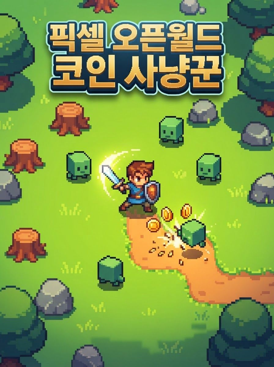 픽셀 오픈월드: 코인 사냥꾼