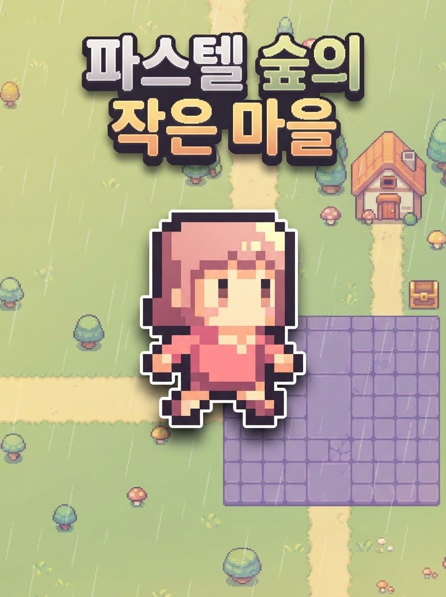 파스텔 숲의 작은 마을