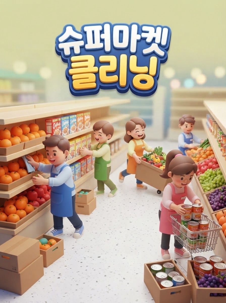 슈퍼마켓 클리닝