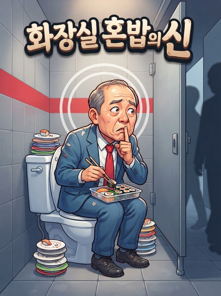 화장실 혼밥의 신