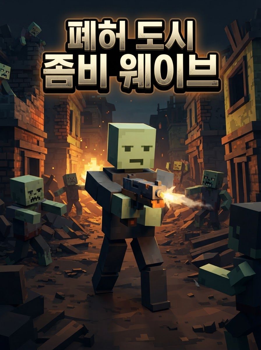 폐허 도시 좀비 웨이브