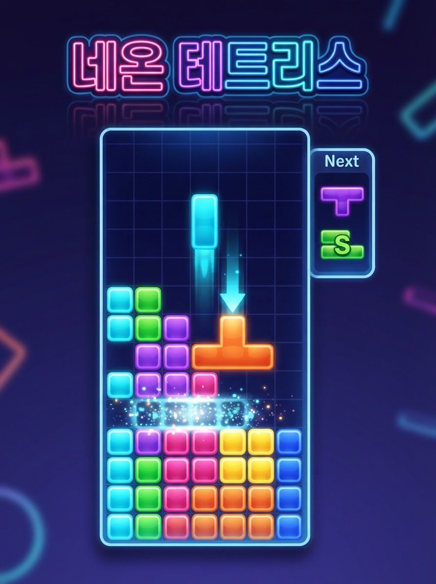 네온 테트리스
