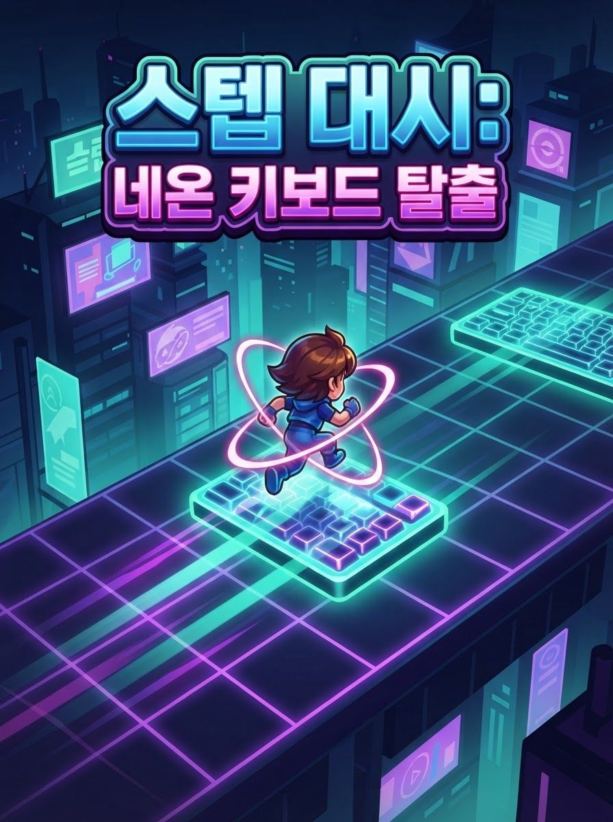 스텝 대시: 네온 키보드 탈출