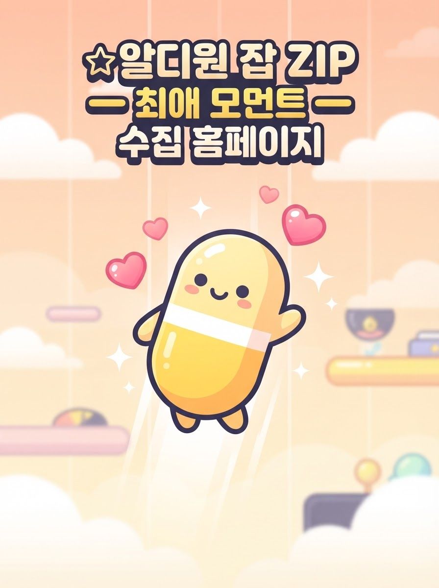☆알디원 잡 ZIP — 최애 모먼트 수집 홈페이지