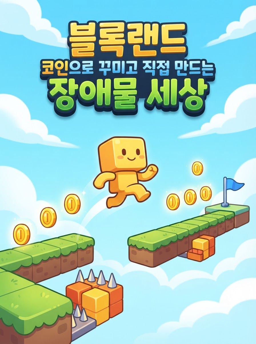블록랜드: 코인으로 꾸미고 직접 만드는 장애물 세상