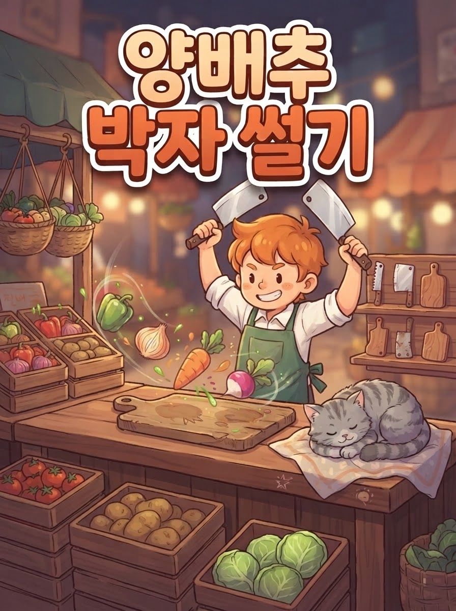 양배추 박자 썰기