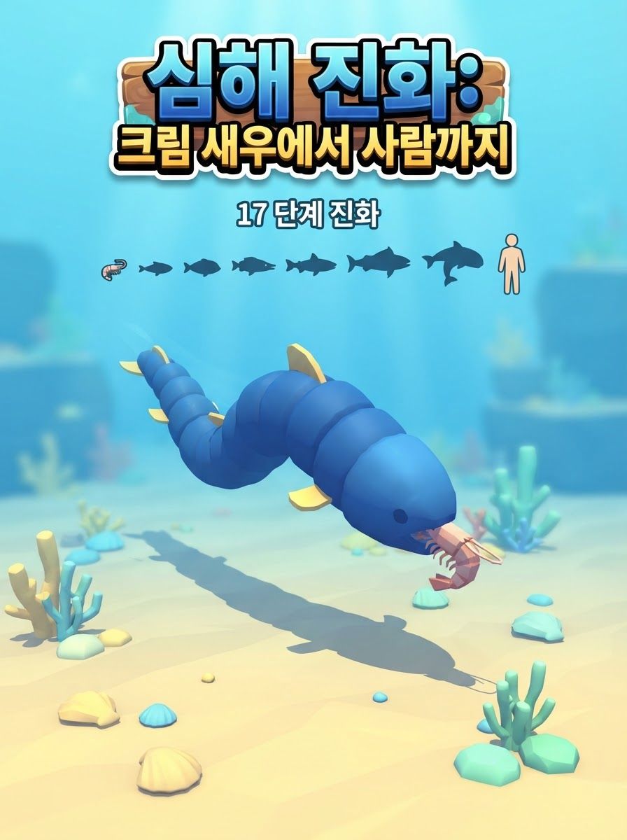 심해 진화: 크림 새우에서 사람까지