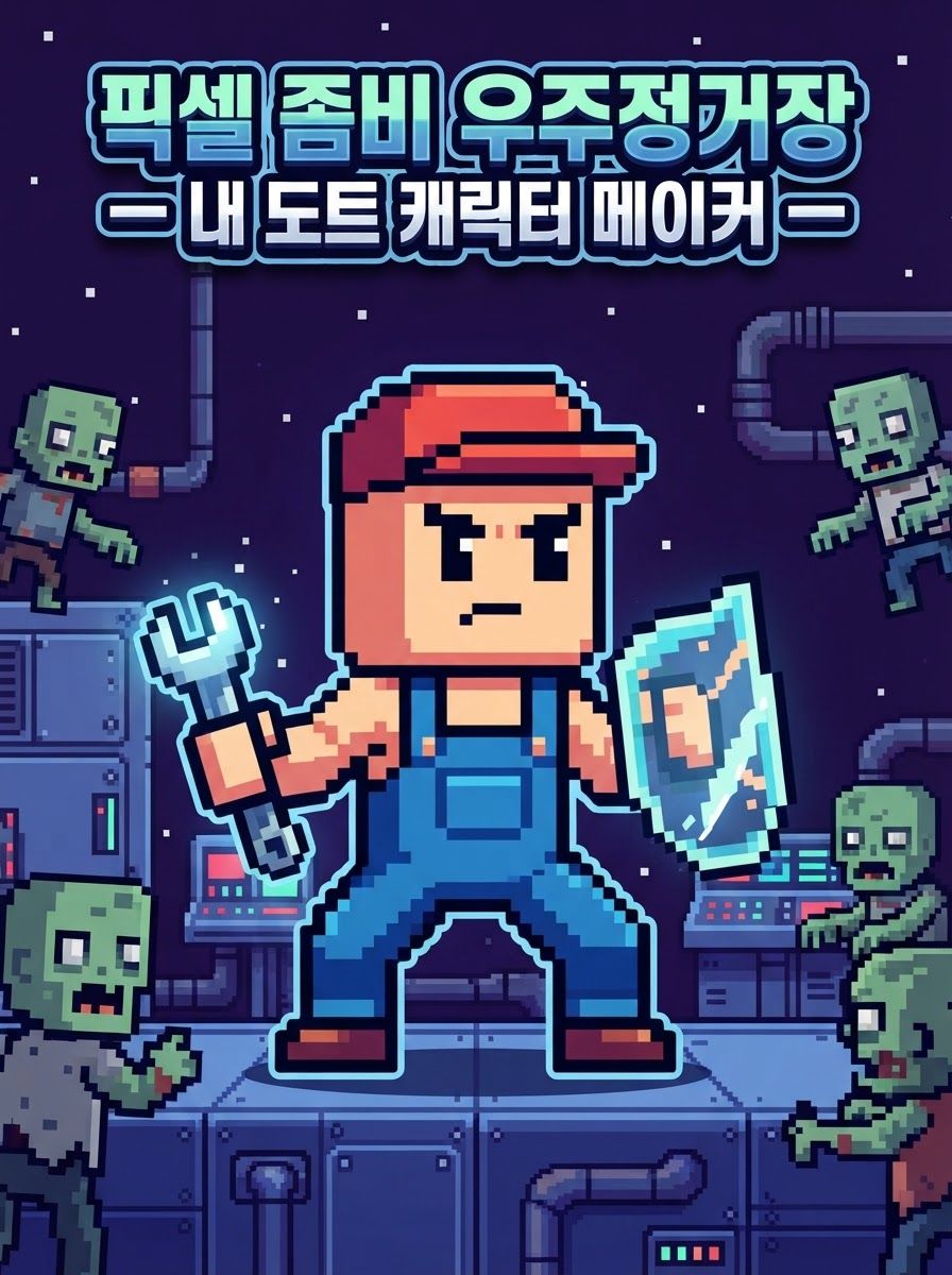 픽셀 좀비 우주정거장 — 내 도트 캐릭터 메이커