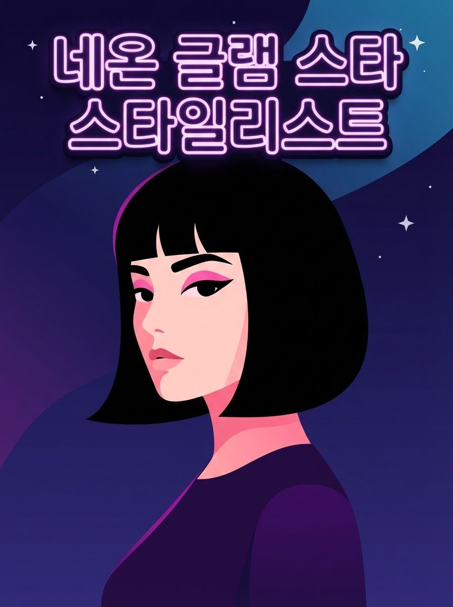 네온 글램 스타 스타일리스트
