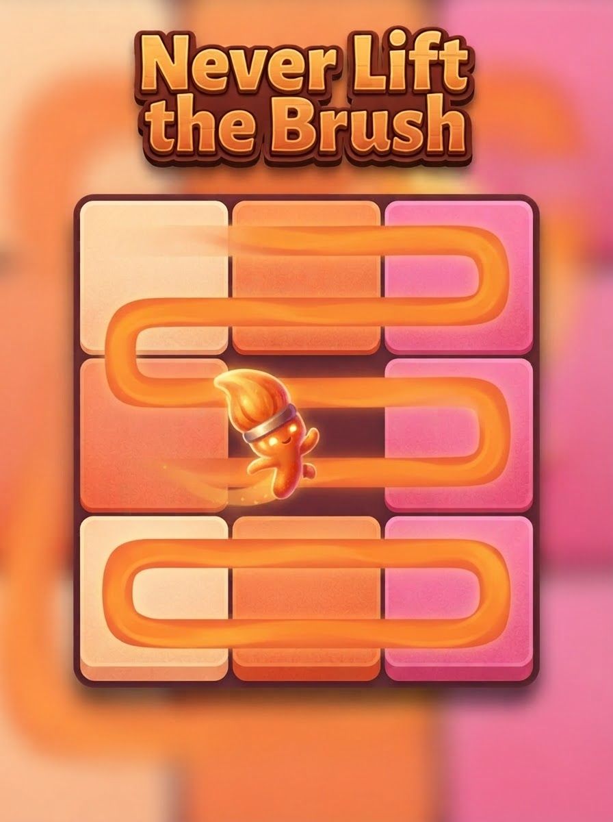 Never Lift the Brush