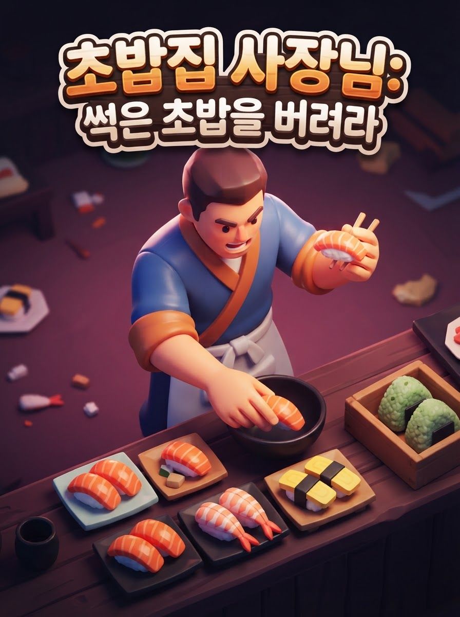 초밥집 사장님: 썩은 초밥을 버려라