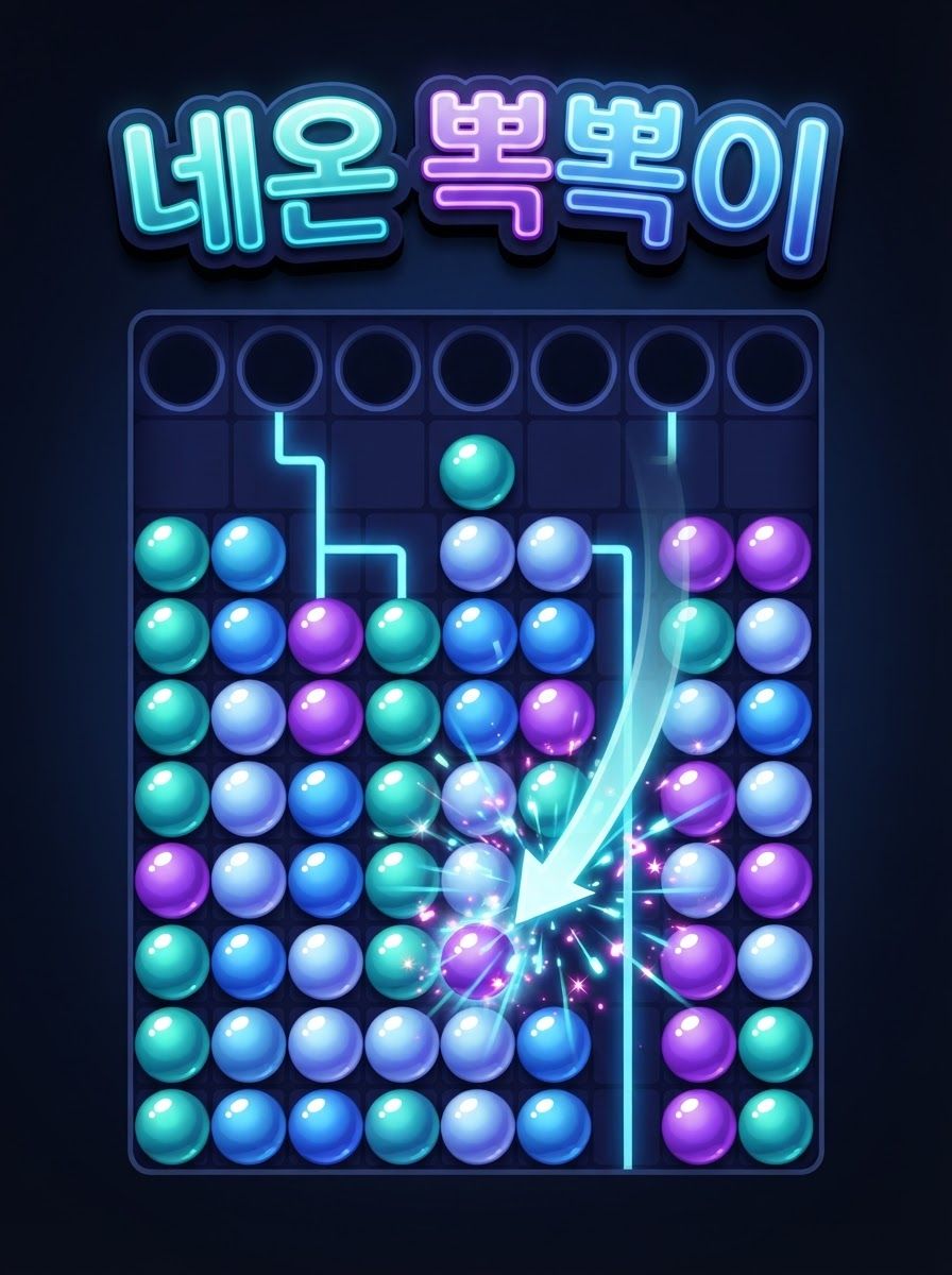 네온 뽁뽁이