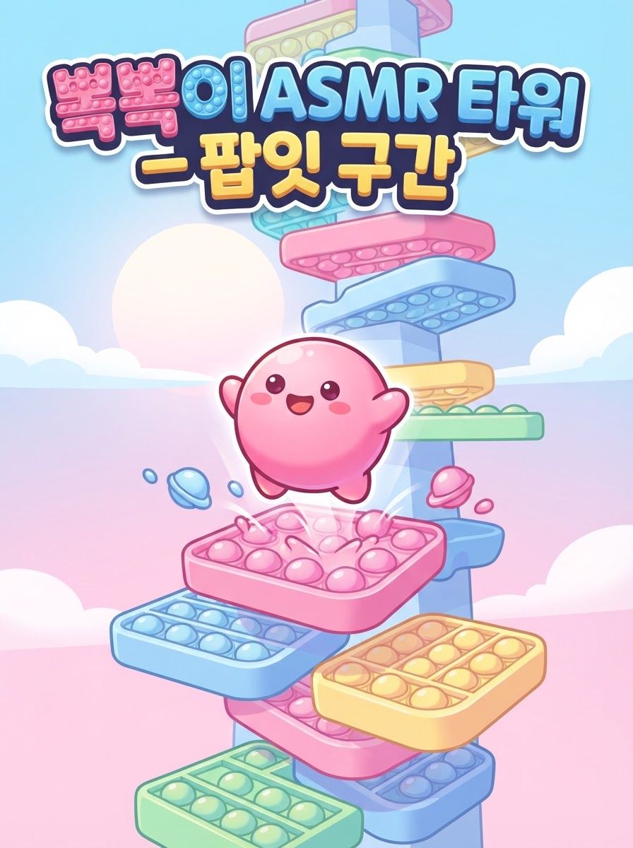 뽁뽁이 ASMR 타워 — 팝잇 구간