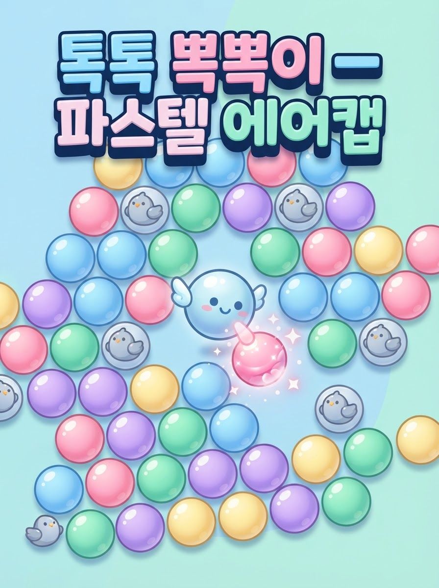 톡톡 뽁뽁이 — 파스텔 에어캡