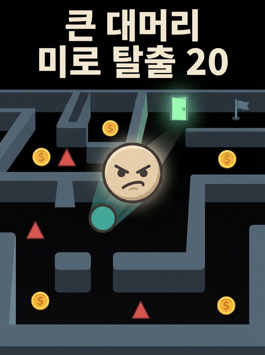 큰 대머리 미로 탈출 20
