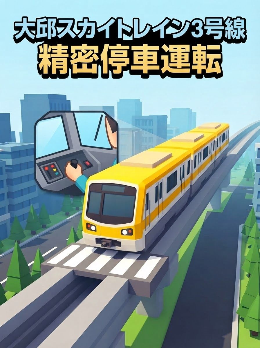 大邱スカイトレイン3号線 精密停車運転