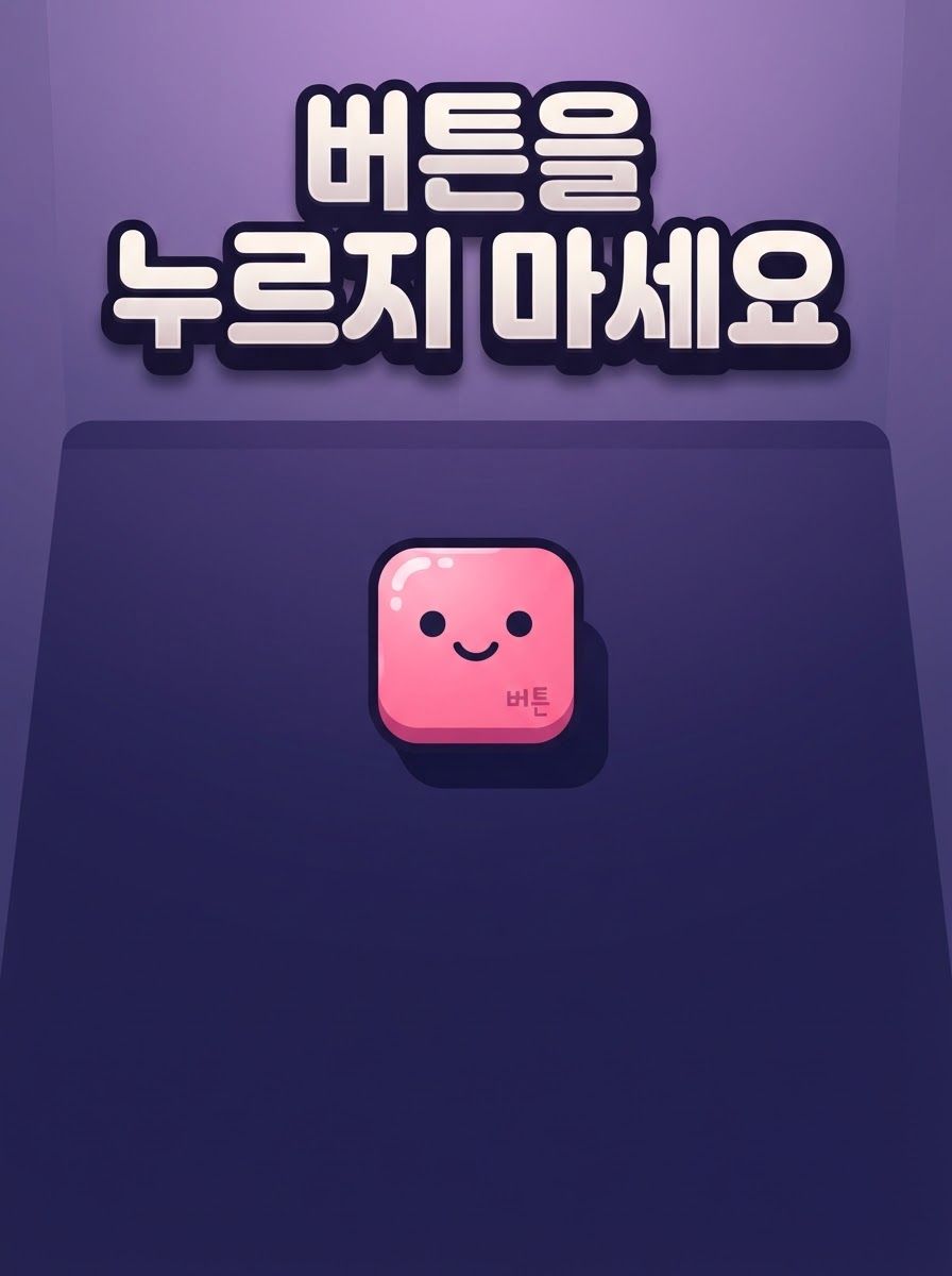 버튼을 누르지 마세요