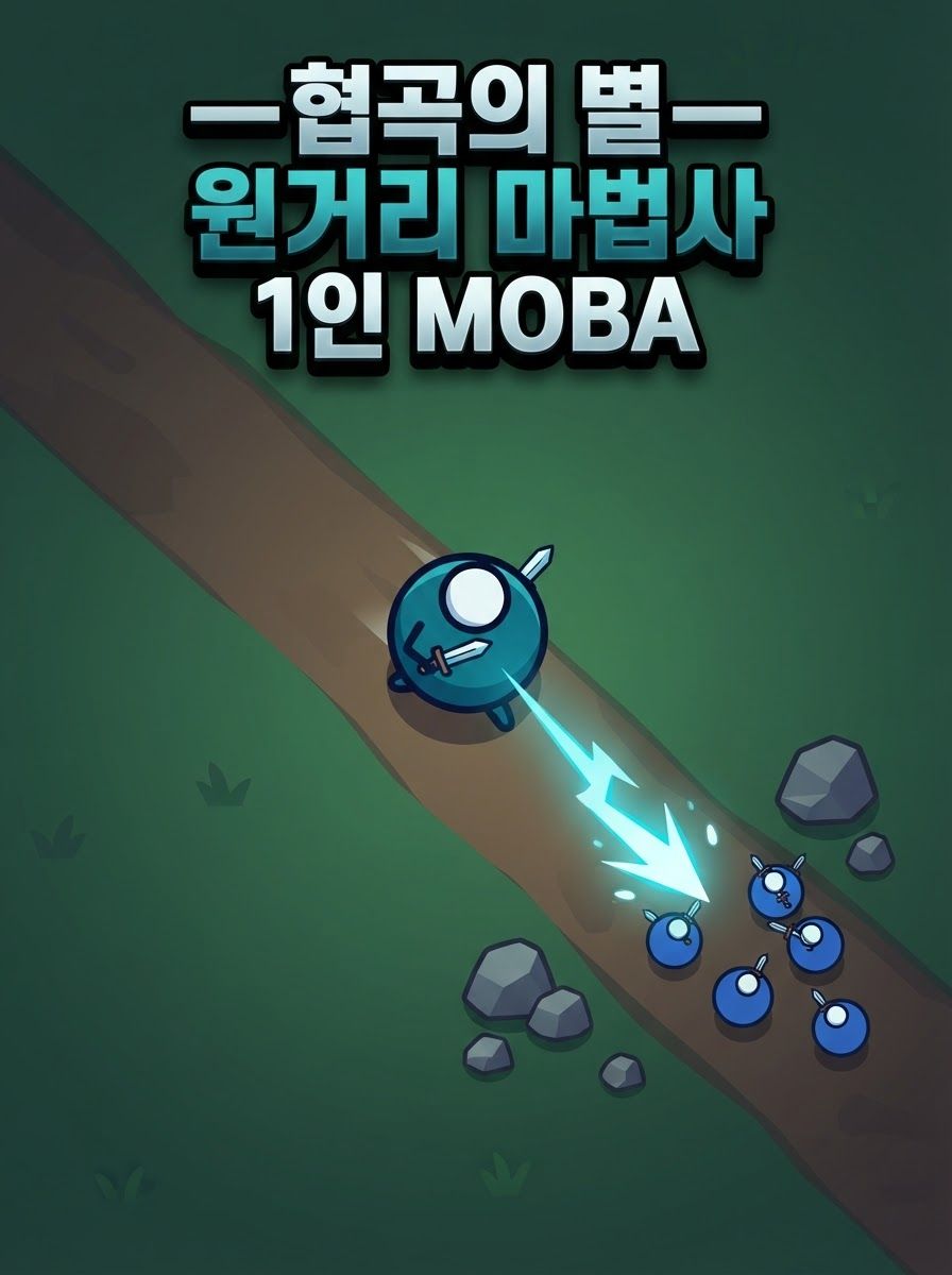 협곡의 별 — 원거리 마법사 1인 MOBA