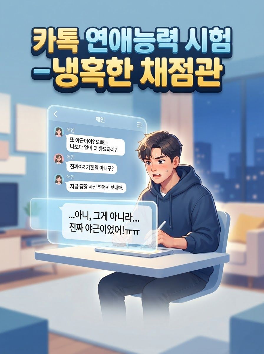 카톡 연애능력 시험 — 냉혹한 채점관