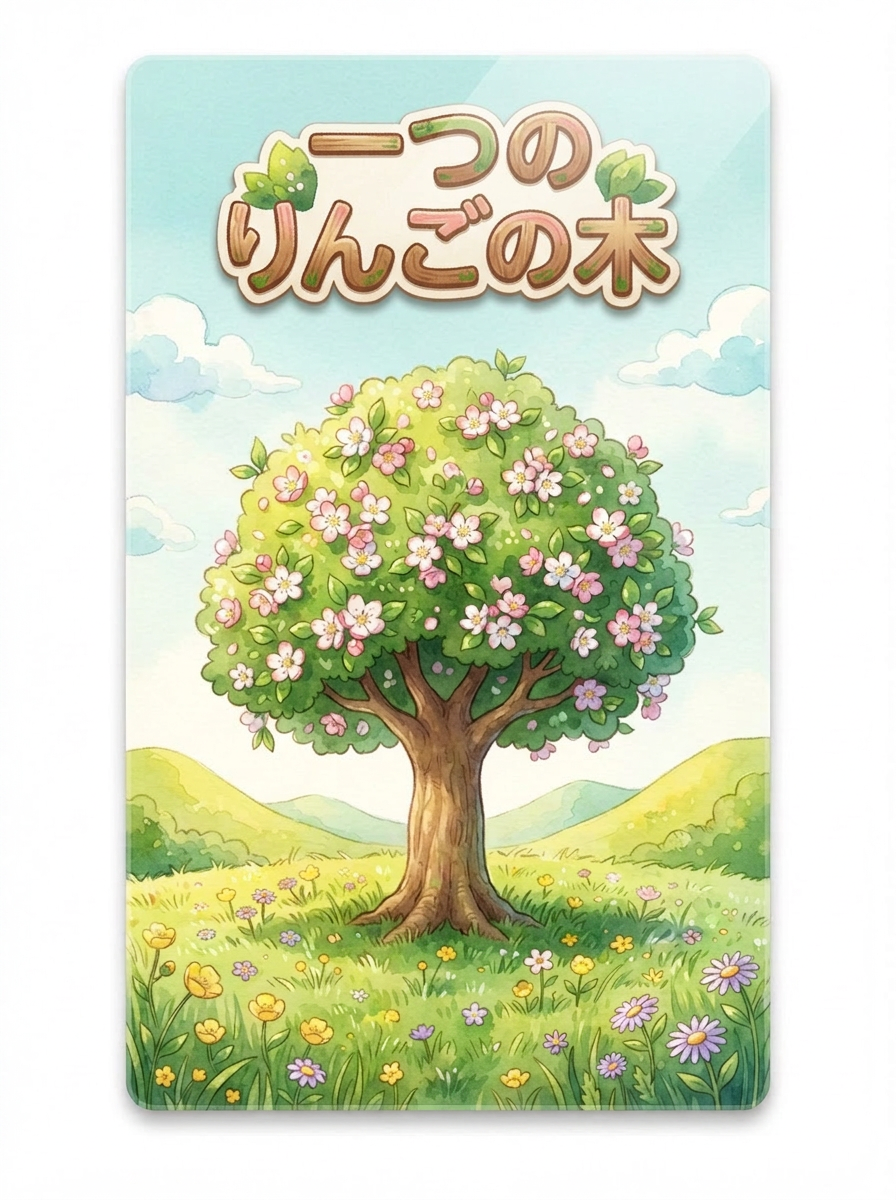 一つのりんごの木
