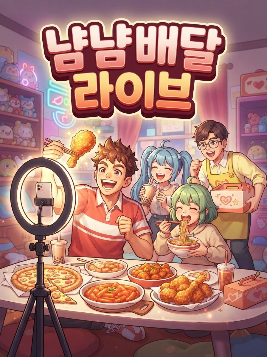 냠냠 배달 라이브