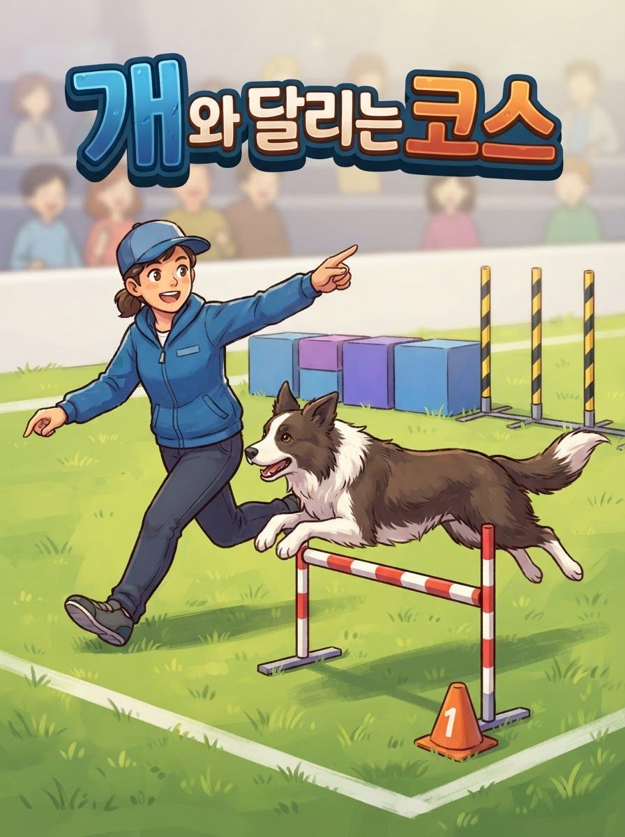 개와 달리는 코스