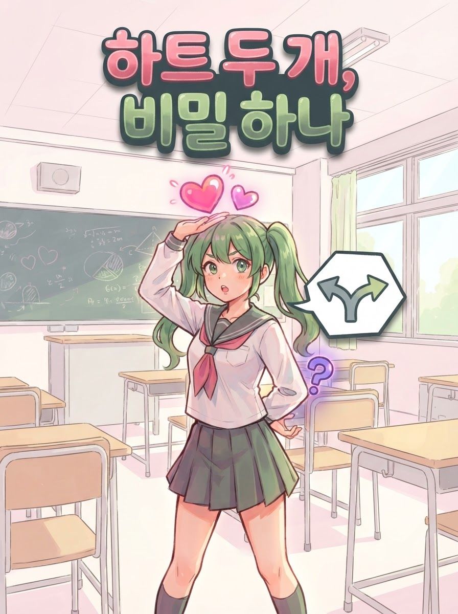 하트 두 개, 비밀 하나