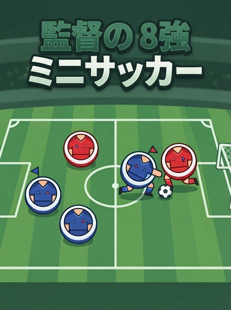 監督の8強ミニサッカー