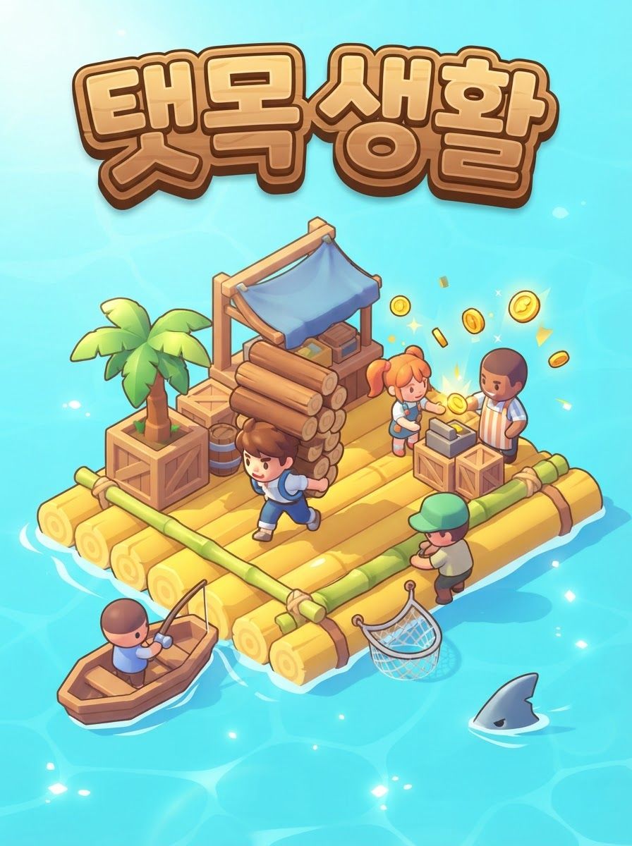 뗏목 생활