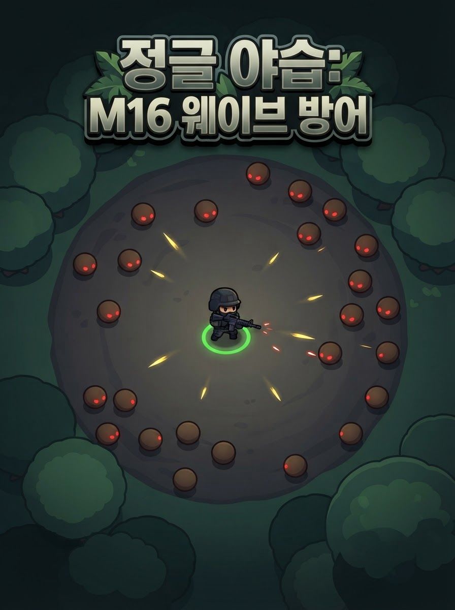 정글 야습: M16 웨이브 방어