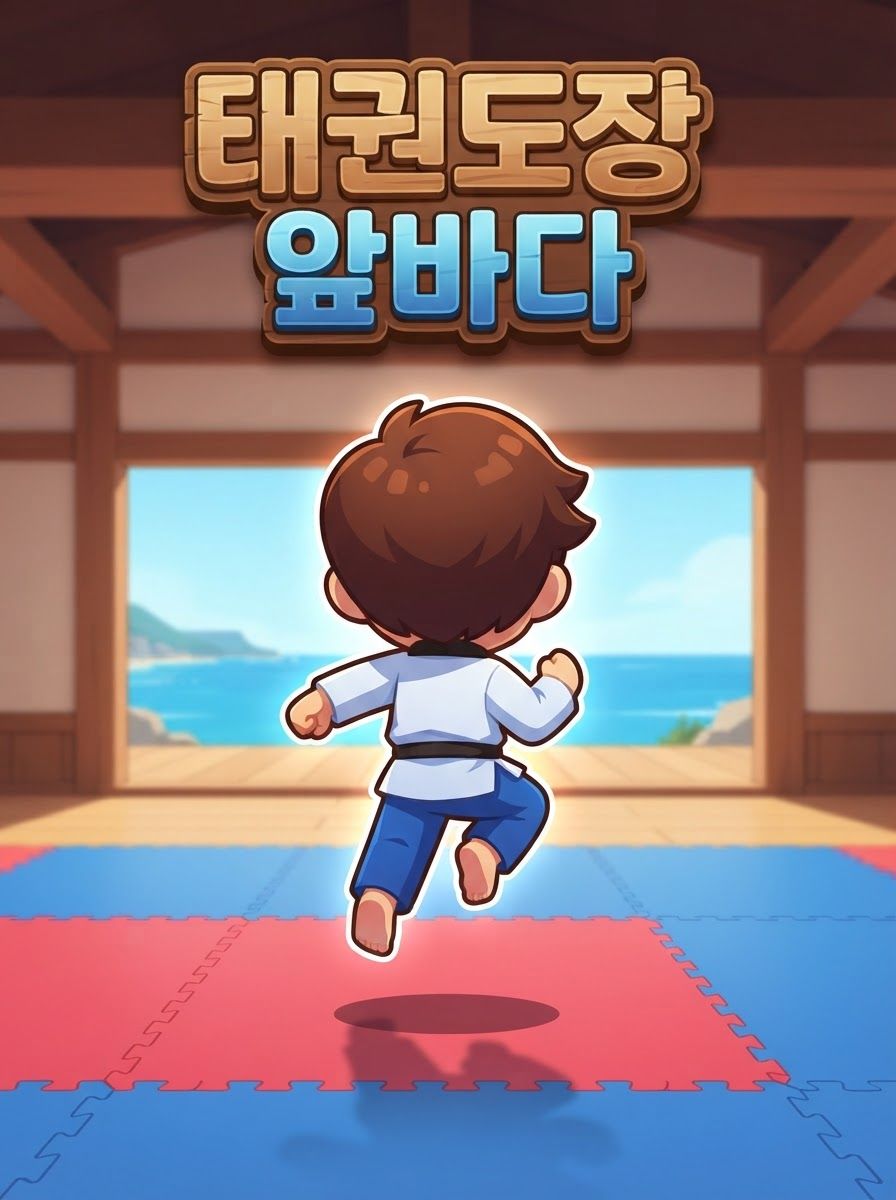 태권도장 앞바다