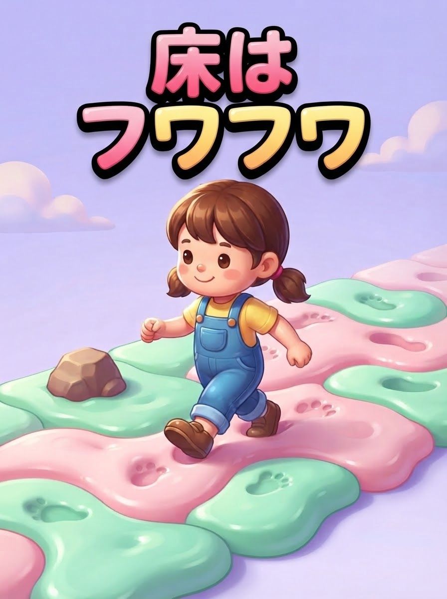 床はフワフワ