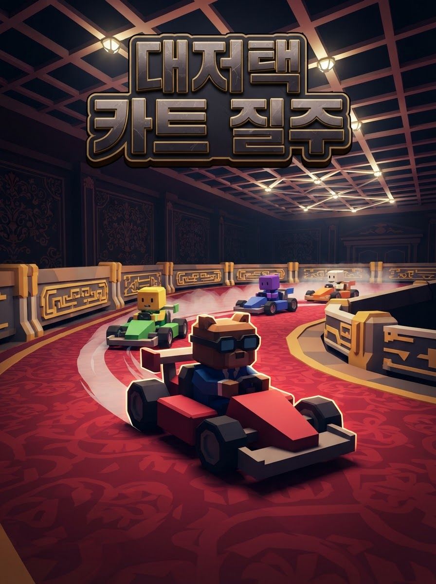 대저택 카트 질주