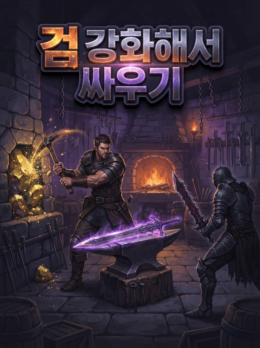 검 강화해서 싸우기