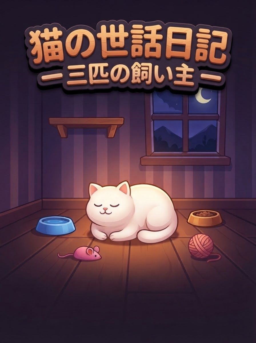 猫の世話日記〜三匹の飼い主