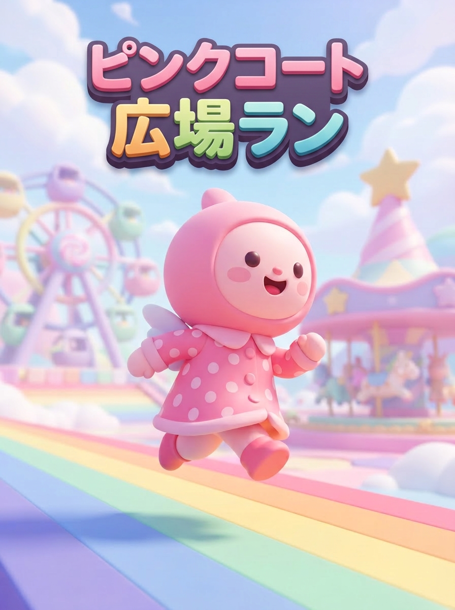 ピンクコート広場ラン