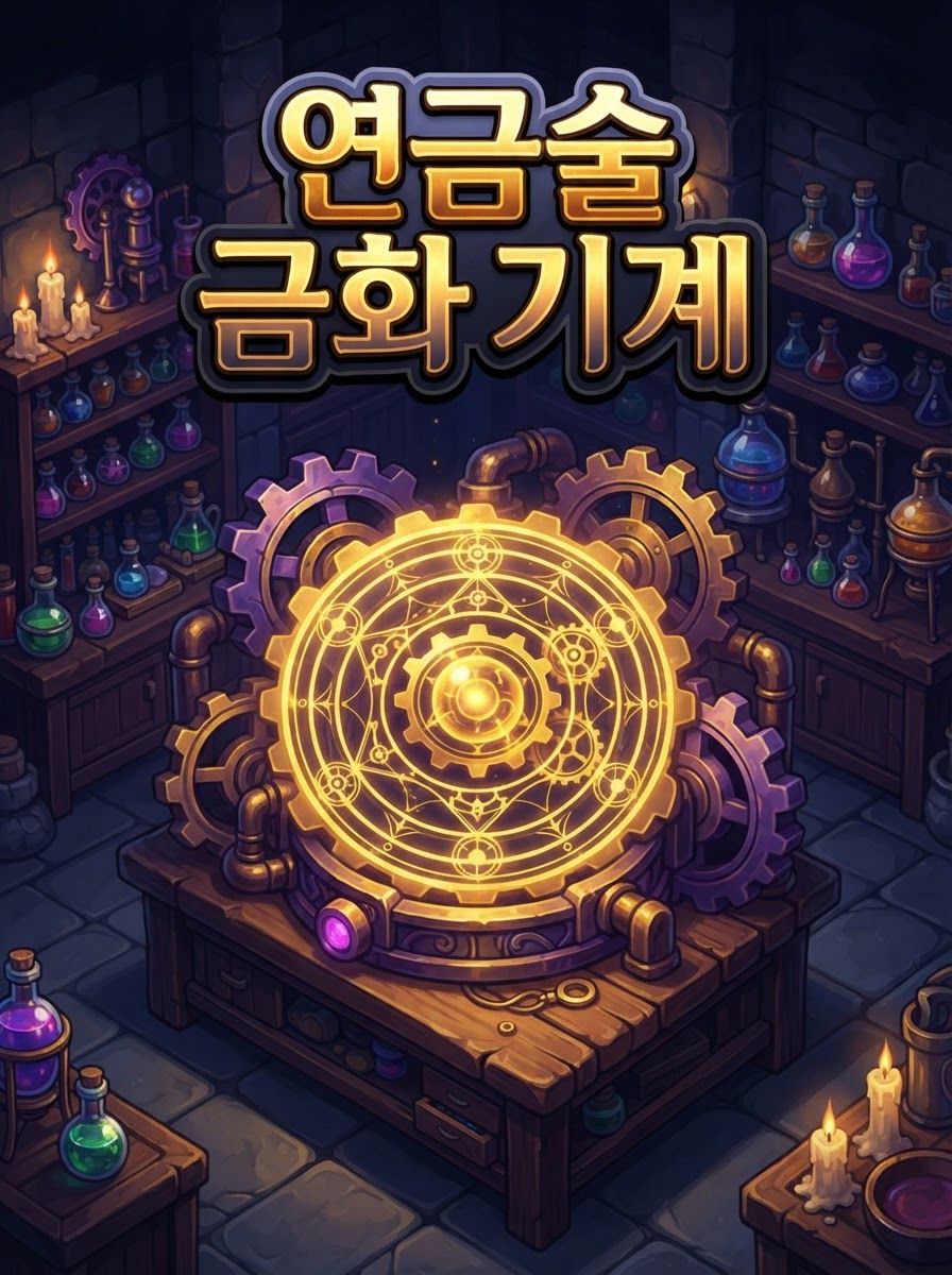 연금술 금화 기계