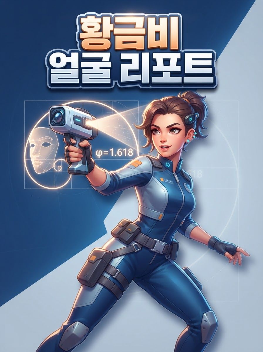 황금비 얼굴 리포트
