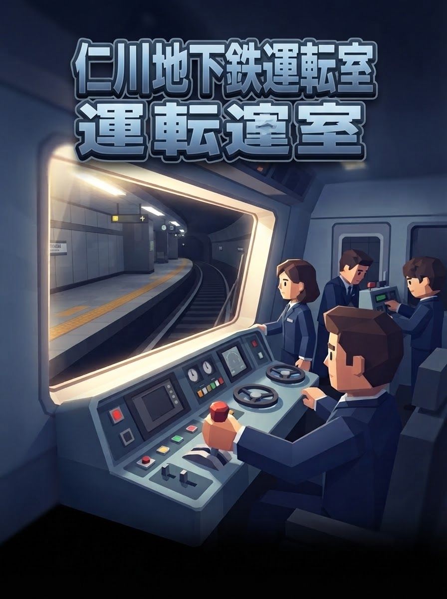 仁川地下鉄運転室
