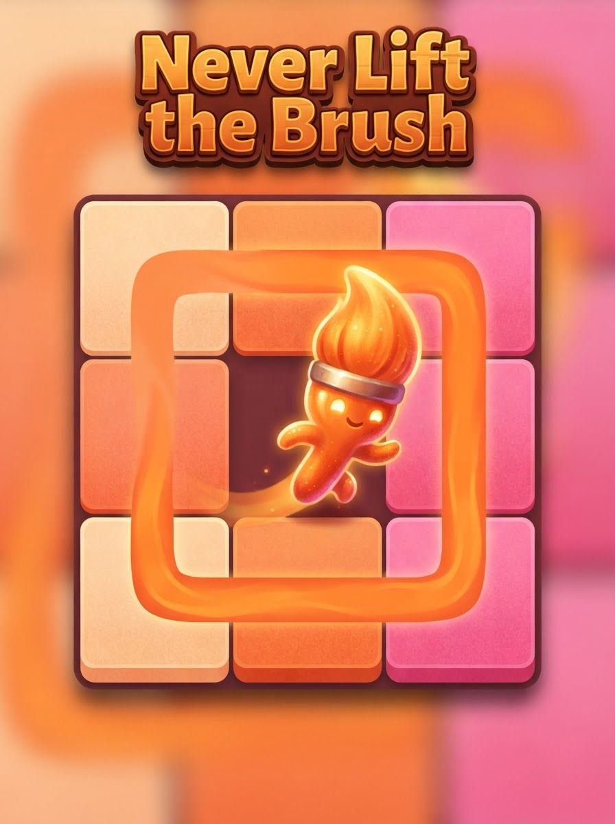 Never Lift the Brush