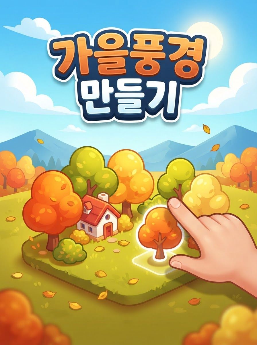 가을풍경 만들기