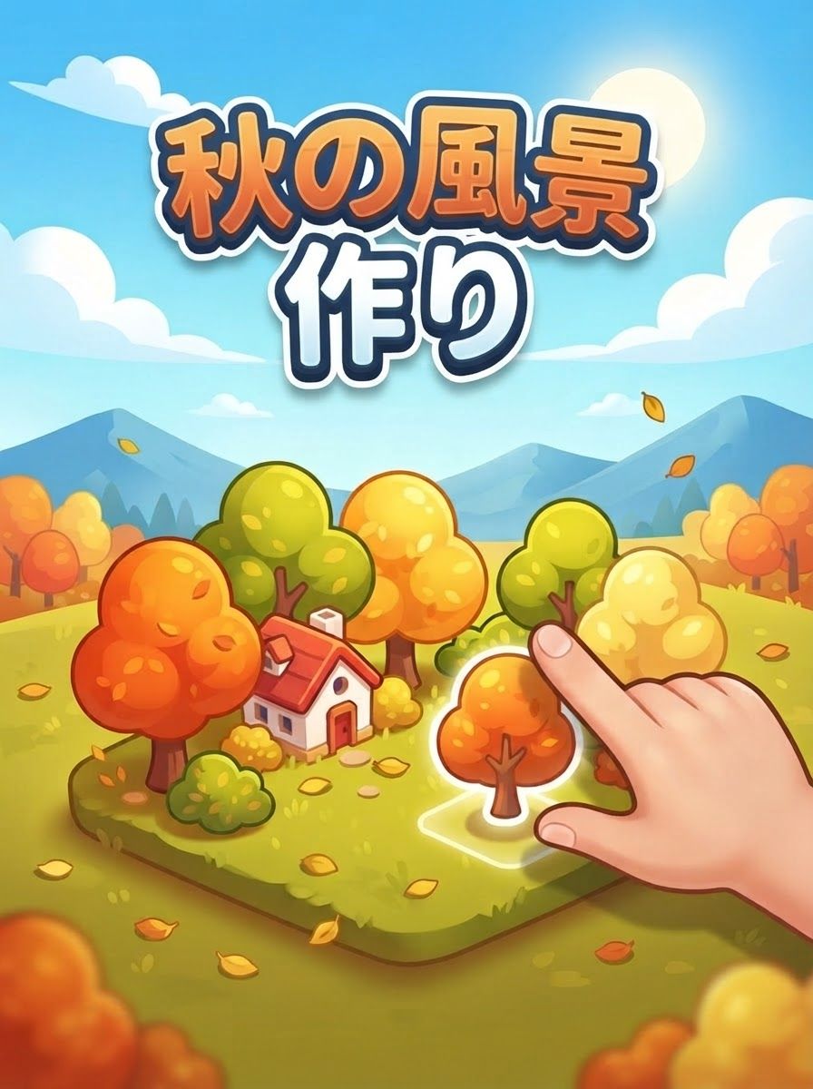 秋の風景作り